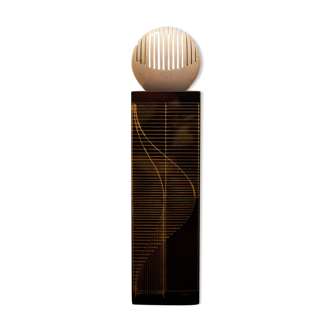 Lampe-sculpture produit la harpe sonore Model Harp par Alfredo Pizzo Greco pour Zanotta Anni'70