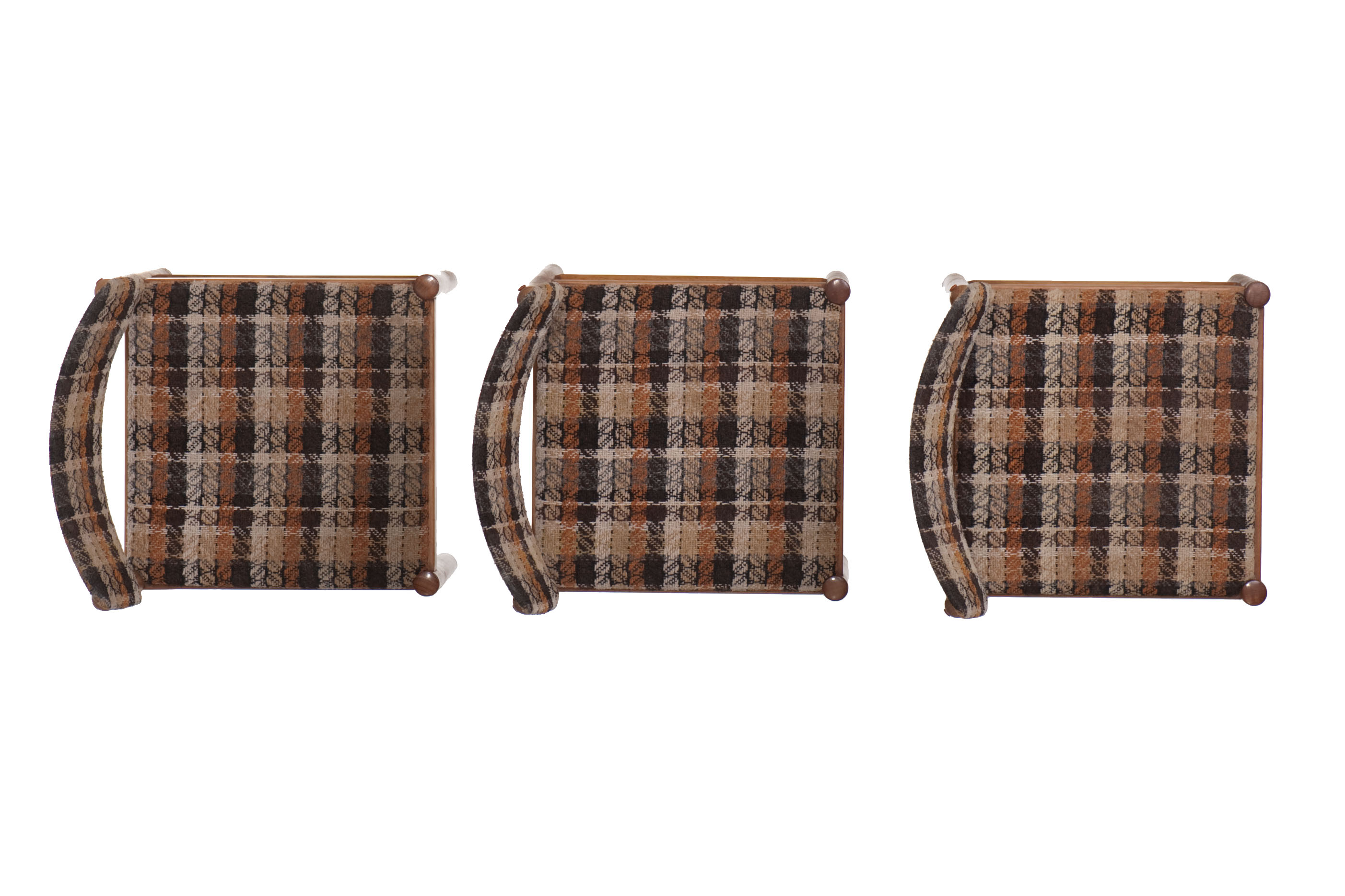 6 Baumann vintage chairs 1960