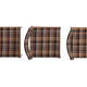 6 chaises Baumann vintage 1960