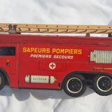 Joustra fire truck made of sheet metal