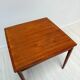 1960s vintage mid-century Danish teak extendable dining table by Poul Hundvad for Hundevad & Co.