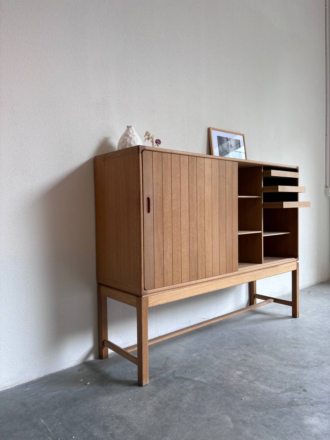 Kurt Østervig oak vintage cabinet