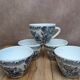 Set of 5 vintage Rivanel mugs