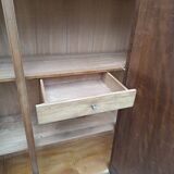 Art deco oak cabinet