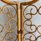 Italian three-leaf bamboo screen 1970