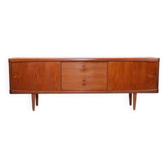 Enfilade danoise en teck par HW Klein pour Bramin, 1960