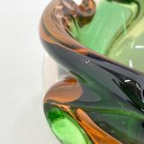 Bohemian Art Glass Bowl/Ashtray by Josef Hospodka, 1960's