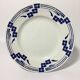 Set of 6 plates plates "moulin des loups" model comet