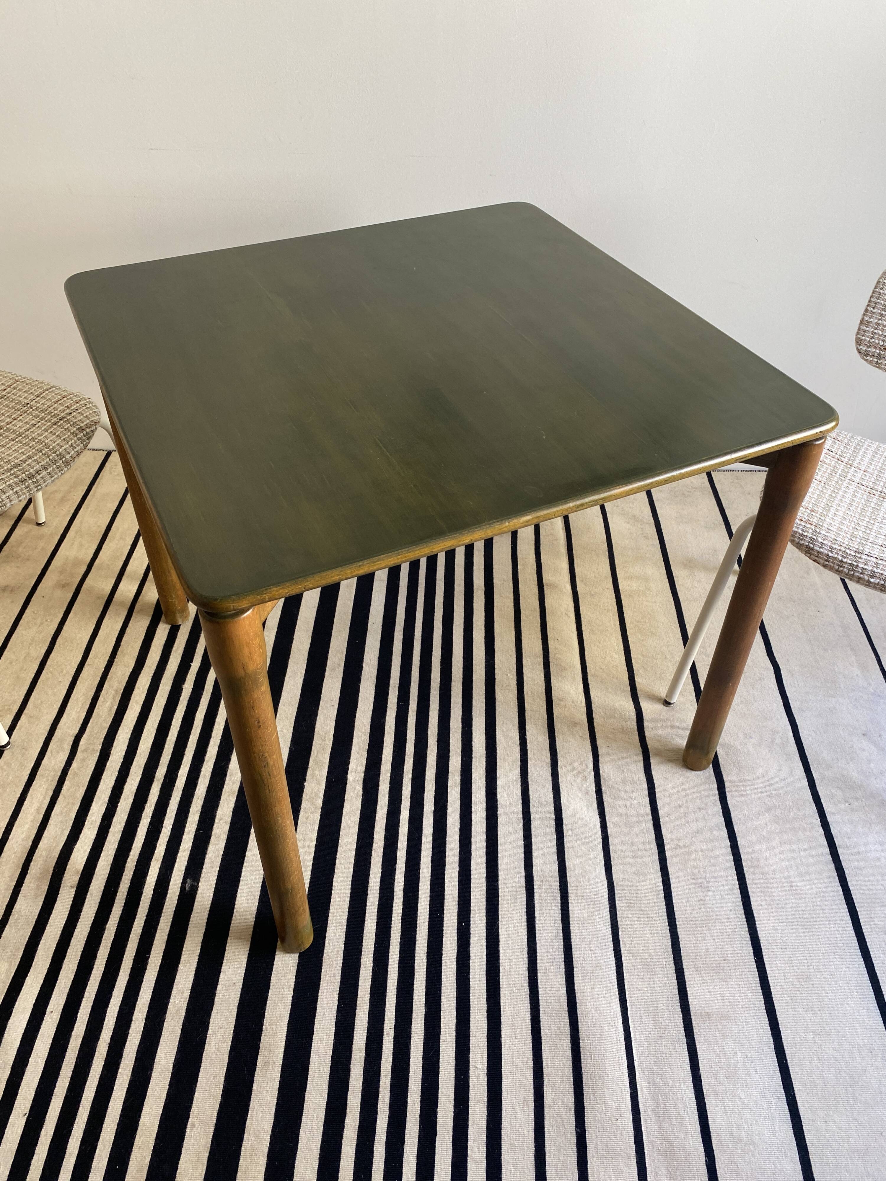 Vico Magistretti for Cassina Carimate table vintage 60s stained wood