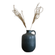 Blue ceramic vase
