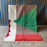 Handmade pure wool rug, size 150 x 250 cm