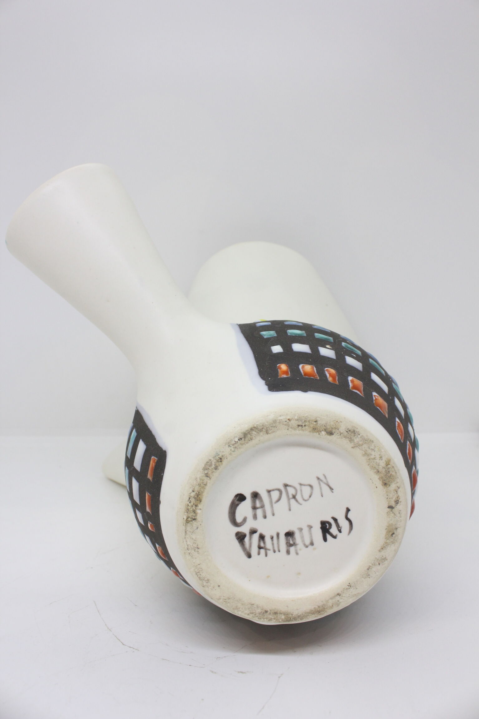 Vase de capron Vallauris 1950