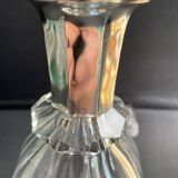 Large decanter - Louis Philippe - Strong crystal and silver