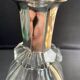 Large decanter - Louis Philippe - Strong crystal and silver