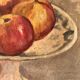 Still Life with Apples circa 1930, oil painting on canvas