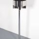 1970s Chrome and Marble Floor Lamp