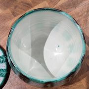 Vallauris ceramic covered pot signed Charles Voltz