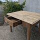Low farmhouse table