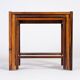 Tables Gigognes en Palissandre avec Carreaux, Danemark, 1960s, Set de 3