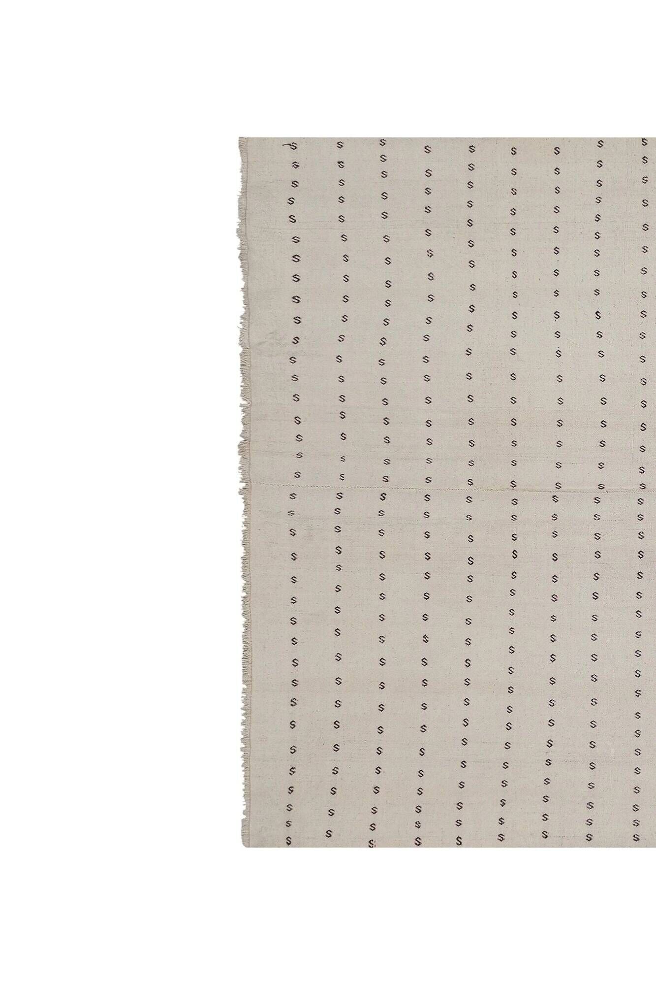 Vintage Turkish kilim, handwoven, 178x243 cm.