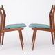 Set of 4 Habeo “Boomerang” Teak Dining Chairs, 1960s Germany | Mid-Century