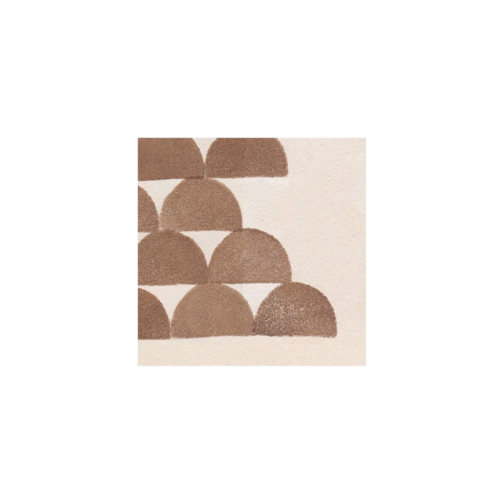 Painting on paper, abstract geometric illustration, signed Eawy