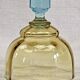 6 anciens verres à vin eau bicolores George Sand