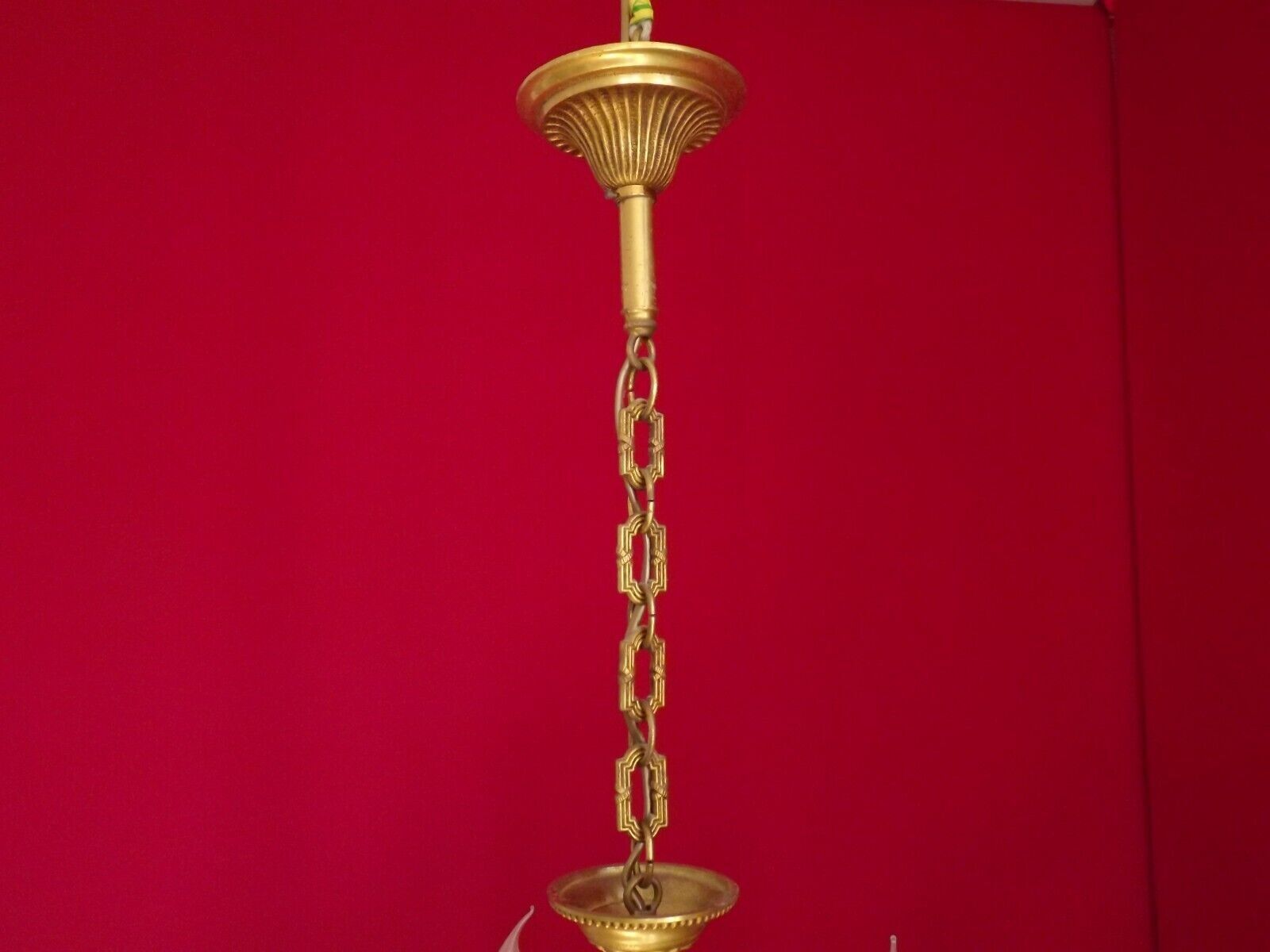 French 5 light quality bronze chandelier scroll acanthus leaf arms