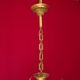 French 5 light quality bronze chandelier scroll acanthus leaf arms