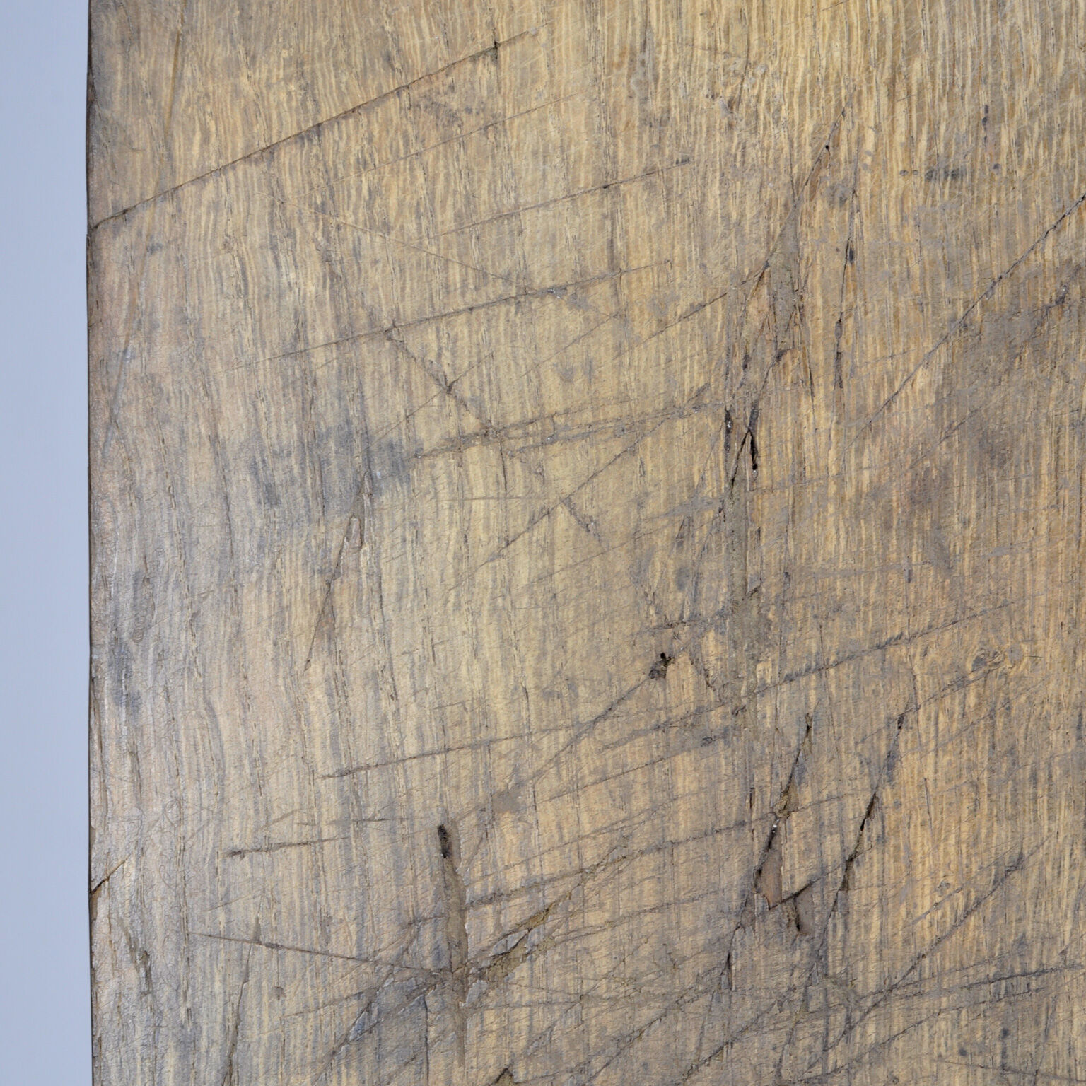 Industrial wooden worktable, 1950's