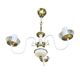 AKA Leuchten chandelier, Hollywood Regency style, Germany, 1970s.