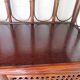 Support buffet bibus woven rattan 2 doors in caning - vintage 60s/70s