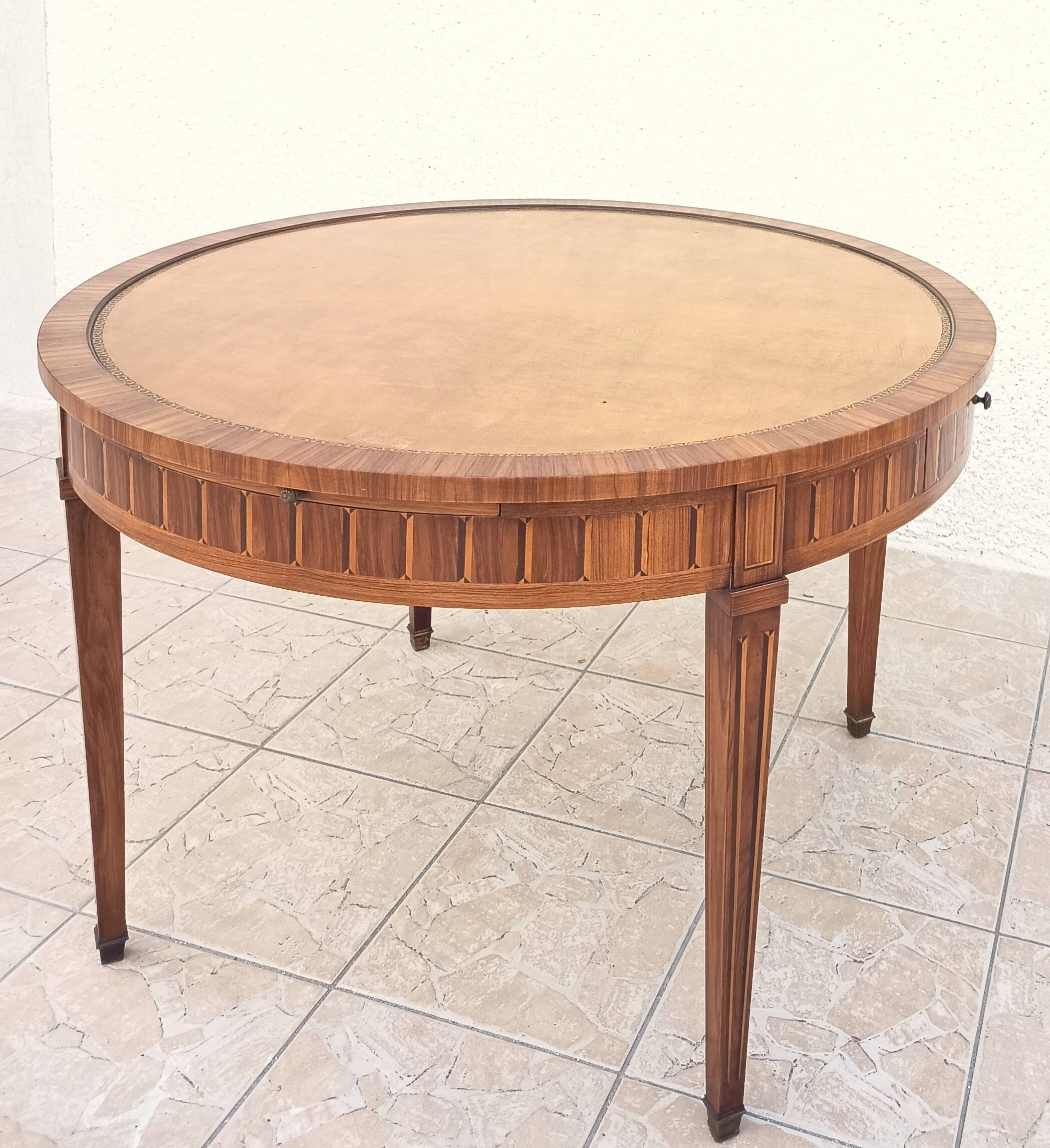 Large gaming table in Louis XVI style