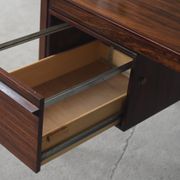 Executive rosewood Norwegian desk by Torbjørn Afdal for Haug Snekkeri AS Bruksbo, 1960s