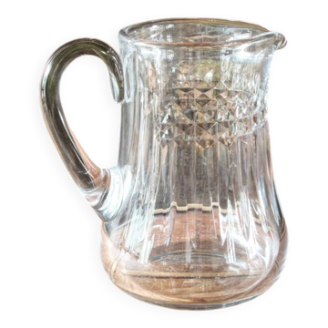 Crystal carafe by Baccarat, Picadilly model.