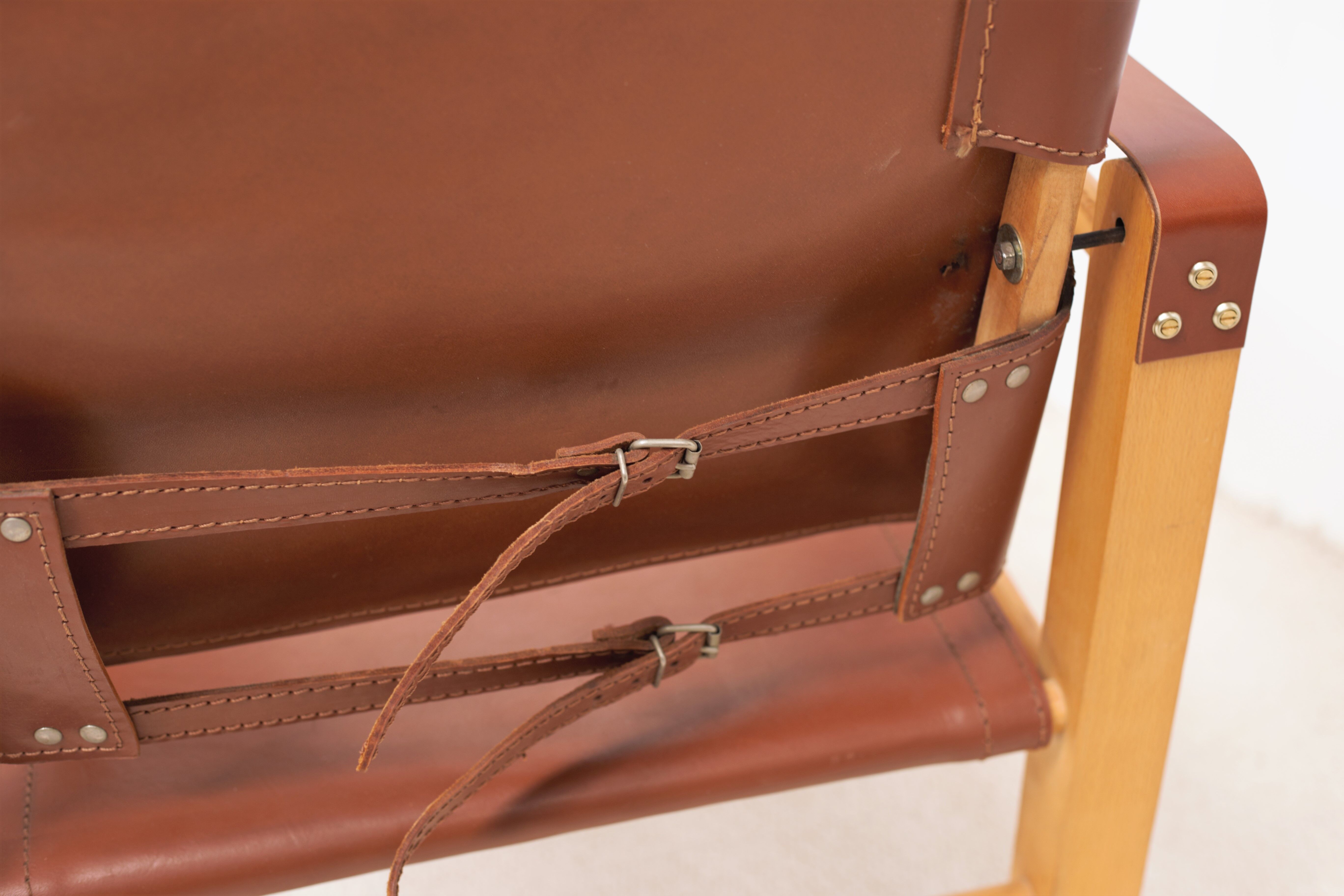 Safari armchair Aage Bruun & Son