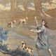 Vintage French jaquar tapestry