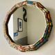 Vintage floral paper mirror