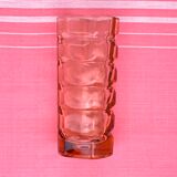 Pink glass PM vase