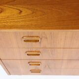 Scandinavian teak chest of drawers