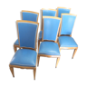 6 chaises années 40