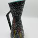Vintage pitcher Hubert Bequet in speckled ceramic Belgium