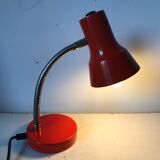 Lampe de bureau articulée rouge