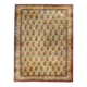 Large Oriental Rug Iran Ghoum, 4.07 x 2.45 M - Kurk Wool, Hand Knotted,