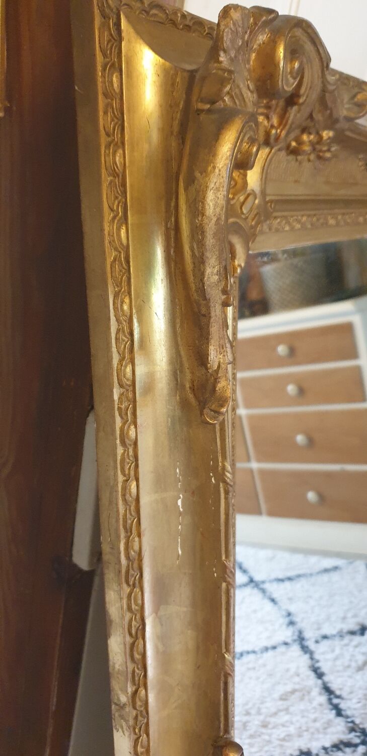 Golden mirror 116 x 97