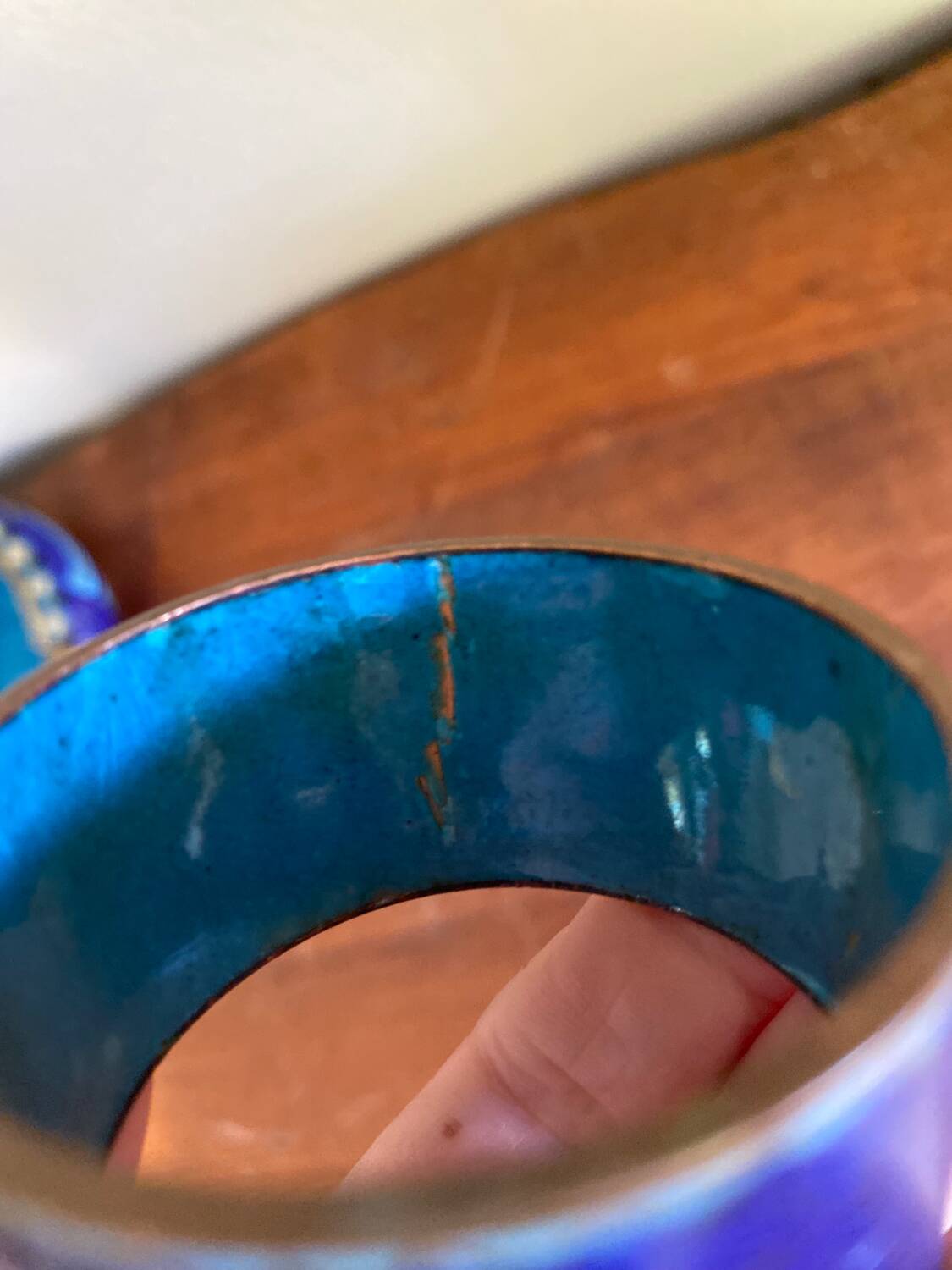 Decorated napkin rings