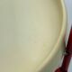 Vintage 1960s Red and Beige Bar Cart