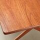 Table à manger AT-303 Sawhorse de Hans Wegner pour Andreas Tuck Danemark 1955