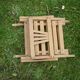 Chaise d'enfant pliante en bois