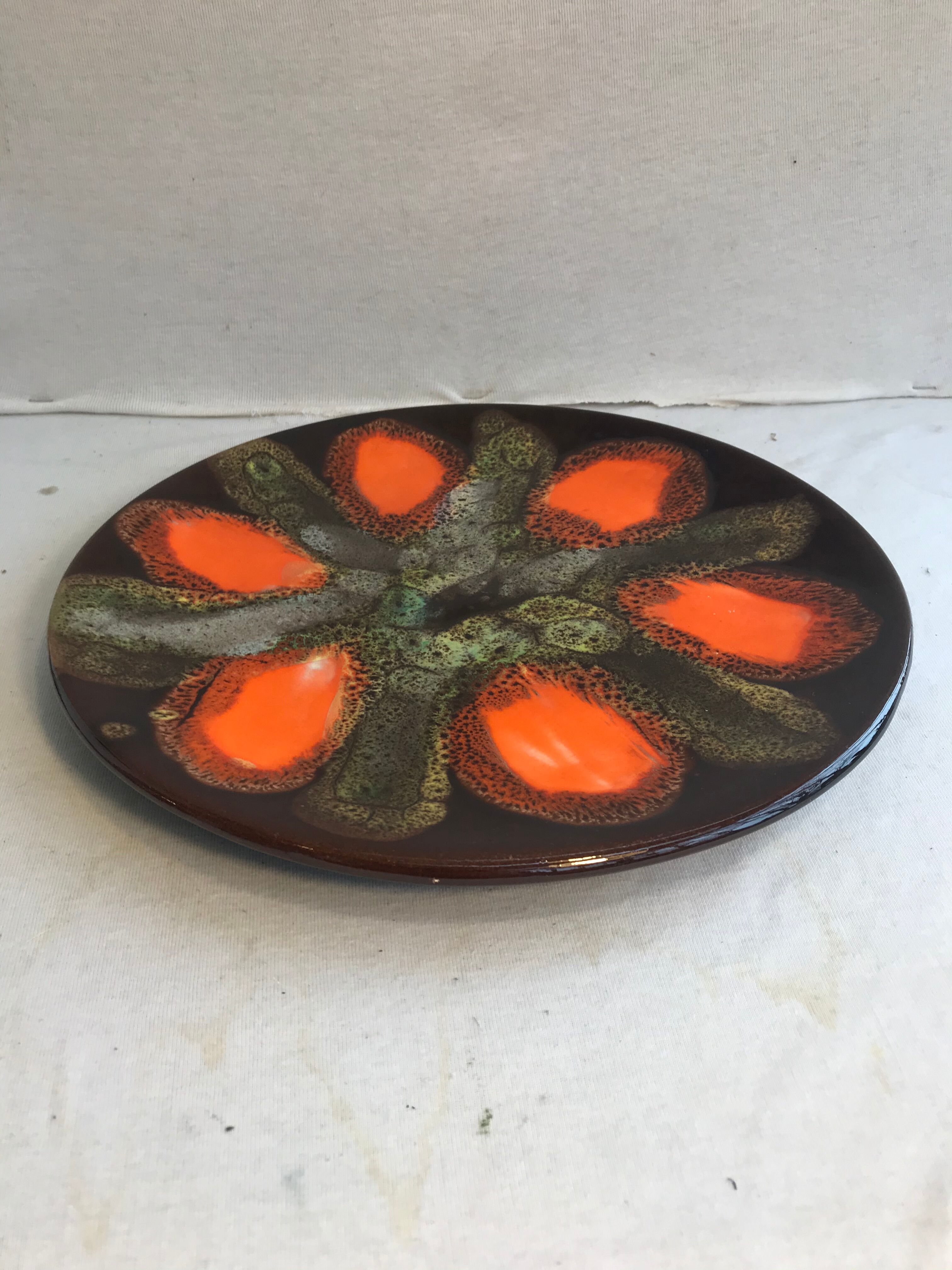 Vallauris ceramics dish